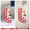 Glitzhome® 35.75" Metal Christmas Snowmen Arrow Welcome Yard Stake